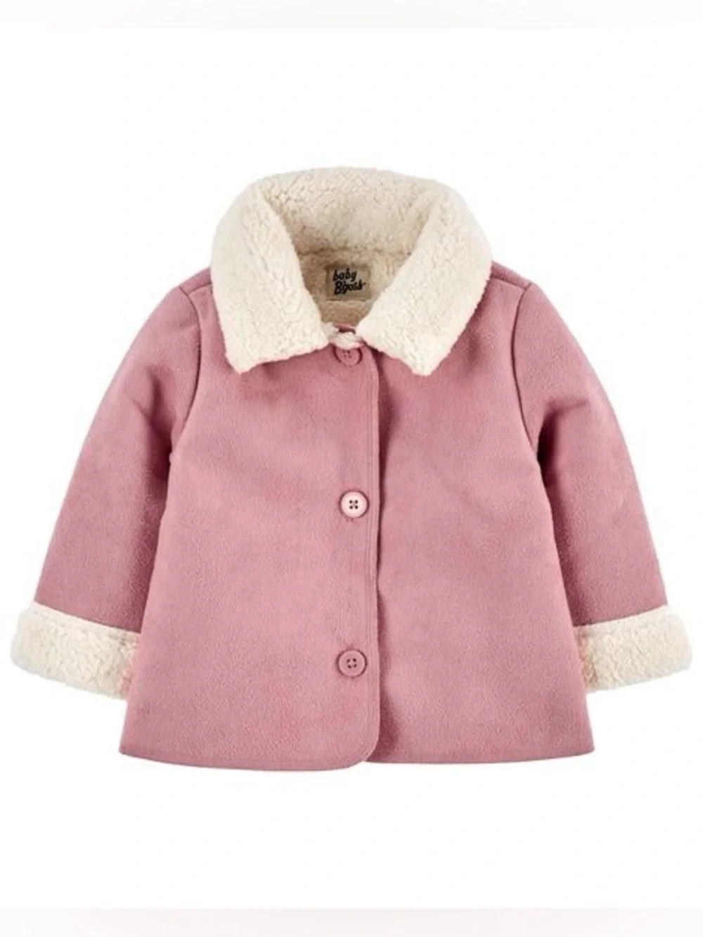 Baby Sherpa Faux Suede Jacket size 24 months